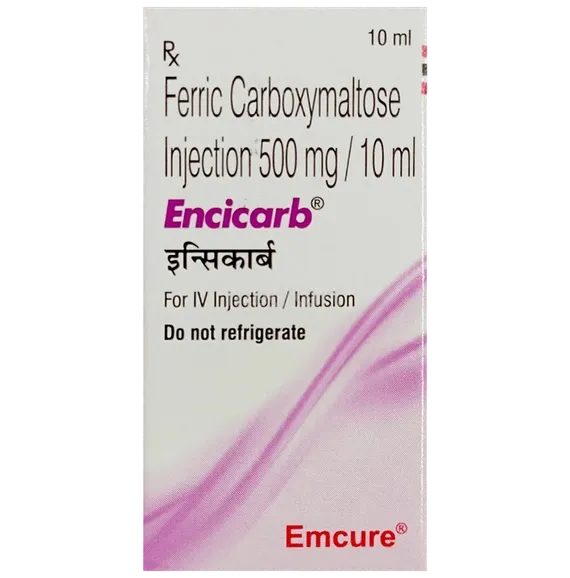 encicarb 500mg injection 10 ml